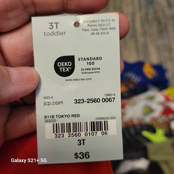 NWT Size 3T..Gray and Red Kids' Outfit Sets - Picture 4 of 5